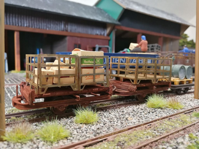 1:32 Anlage mit Feldbahn